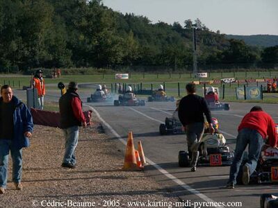 17 et 18/09/2005 : Coupe de France N100 & N125 à Lavelanet par Cédric Beaume 2005 — karting