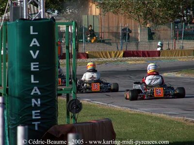 17 et 18/09/2005 : Coupe de France N100 & N125 à Lavelanet par Cédric Beaume 2005 — karting