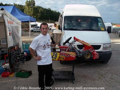 17 et 18/09/2005 : Coupe de France N100 & N125 à Lavelanet par Cédric Beaume 2005 — karting