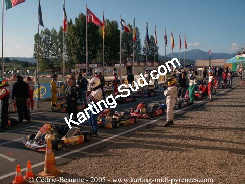 17 et 18/09/2005 : Coupe de France N100 & N125 à Lavelanet par Cédric Beaume 2005 — karting