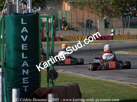 17 et 18/09/2005 : Coupe de France N100 & N125 à Lavelanet par Cédric Beaume 2005 — karting