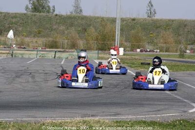 08 et 09/10/2005 : Les 24 Heures Loisir de Muret 2005 2005 — karting