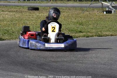 Céline MOUTET-FORTIS — 08 et 09/10/2005 : Les 24 Heures Loisir de Muret 2005 2005 — karting