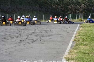 08 et 09/10/2005 : Les 24 Heures Loisir de Muret 2005 2005 — karting