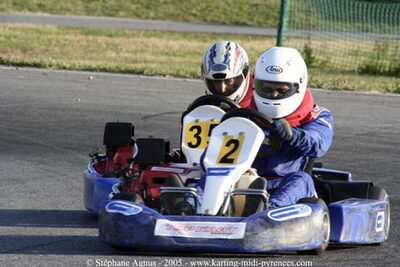 Michel MOUTET-FORTIS — 08 et 09/10/2005 : Les 24 Heures Loisir de Muret 2005 2005 — karting