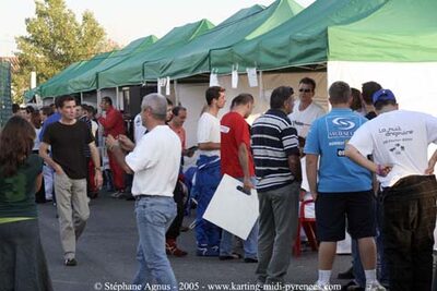 08 et 09/10/2005 : Les 24 Heures Loisir de Muret 2005 2005 — karting