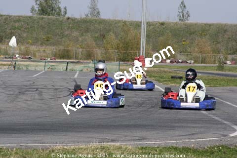 08 et 09/10/2005 : Les 24 Heures Loisir de Muret 2005 2005 — karting