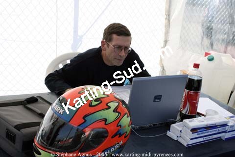 Michel MOUTET-FORTIS — 08 et 09/10/2005 : Les 24 Heures Loisir de Muret 2005 2005 — karting