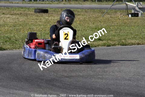 Céline MOUTET-FORTIS — 08 et 09/10/2005 : Les 24 Heures Loisir de Muret 2005 2005 — karting