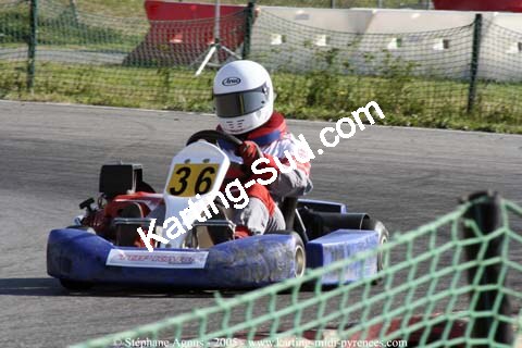 Stéphane AGNUS — 08 et 09/10/2005 : Les 24 Heures Loisir de Muret 2005 2005 — karting