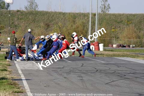 08 et 09/10/2005 : Les 24 Heures Loisir de Muret 2005 2005 — karting