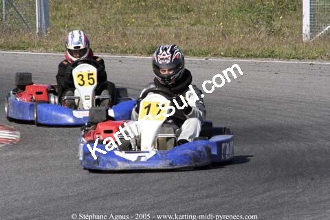 08 et 09/10/2005 : Les 24 Heures Loisir de Muret 2005 2005 — karting