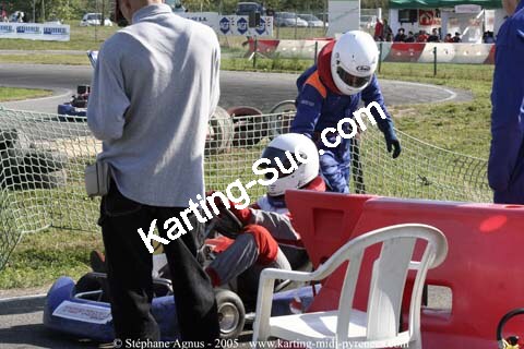 Michel MOUTET-FORTIS, Stéphane AGNUS — 08 et 09/10/2005 : Les 24 Heures Loisir de Muret 2005 2005 — karting