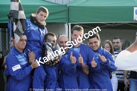 08 et 09/10/2005 : Les 24 Heures Loisir de Muret 2005 2005 — karting