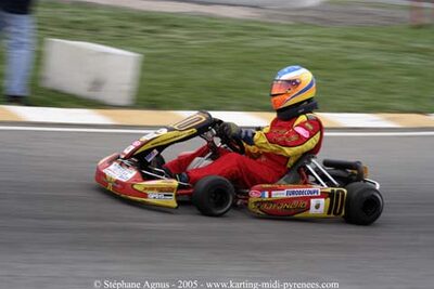 30/10/2005 : 1ère manche du Trophée Julie Tonelli (Brignoles) 2005 — karting