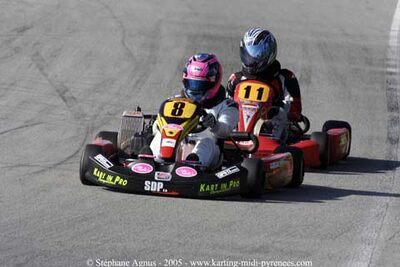 30/10/2005 : 1ère manche du Trophée Julie Tonelli (Brignoles) 2005 — karting