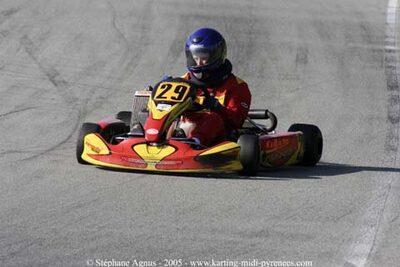 30/10/2005 : 1ère manche du Trophée Julie Tonelli (Brignoles) 2005 — karting
