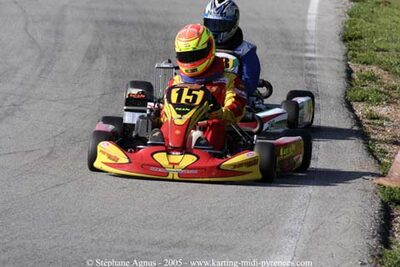 30/10/2005 : 1ère manche du Trophée Julie Tonelli (Brignoles) 2005 — karting