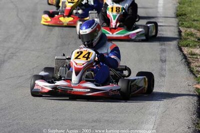 30/10/2005 : 1ère manche du Trophée Julie Tonelli (Brignoles) 2005 — karting
