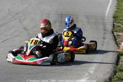 30/10/2005 : 1ère manche du Trophée Julie Tonelli (Brignoles) 2005 — karting