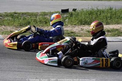 30/10/2005 : 1ère manche du Trophée Julie Tonelli (Brignoles) 2005 — karting