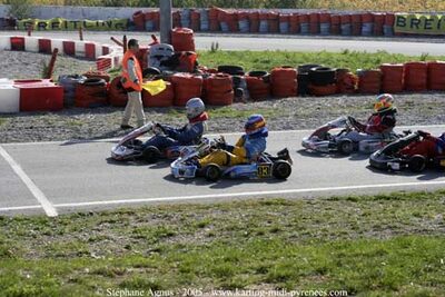 30/10/2005 : 1ère manche du Trophée Julie Tonelli (Brignoles) 2005 — karting