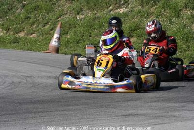 30/10/2005 : 1ère manche du Trophée Julie Tonelli (Brignoles) 2005 — karting