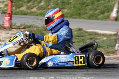 30/10/2005 : 1ère manche du Trophée Julie Tonelli (Brignoles) 2005 — karting