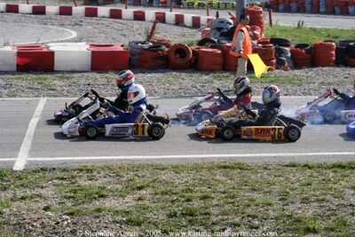 30/10/2005 : 1ère manche du Trophée Julie Tonelli (Brignoles) 2005 — karting