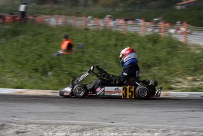30/10/2005 : 1ère manche du Trophée Julie Tonelli (Brignoles) 2005 — karting