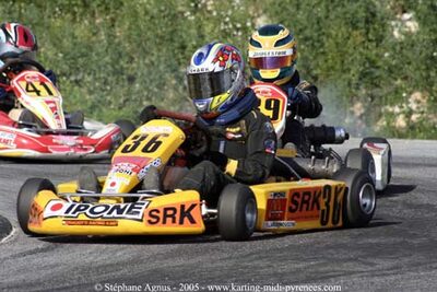 30/10/2005 : 1ère manche du Trophée Julie Tonelli (Brignoles) 2005 — karting