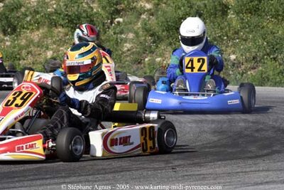 30/10/2005 : 1ère manche du Trophée Julie Tonelli (Brignoles) 2005 — karting