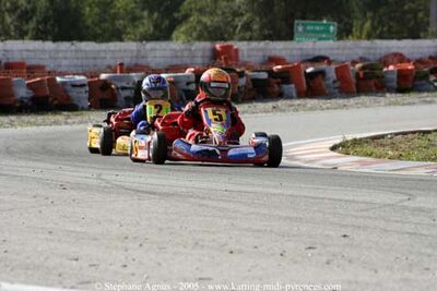 30/10/2005 : 1ère manche du Trophée Julie Tonelli (Brignoles) 2005 — karting