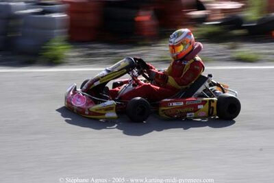 30/10/2005 : 1ère manche du Trophée Julie Tonelli (Brignoles) 2005 — karting