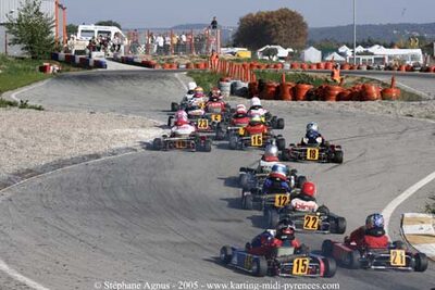 30/10/2005 : 1ère manche du Trophée Julie Tonelli (Brignoles) 2005 — karting