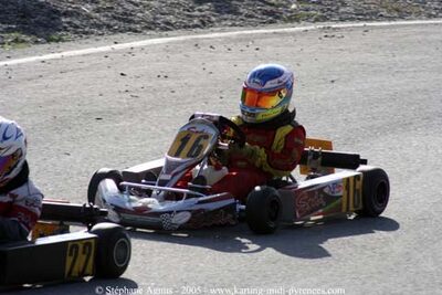 30/10/2005 : 1ère manche du Trophée Julie Tonelli (Brignoles) 2005 — karting