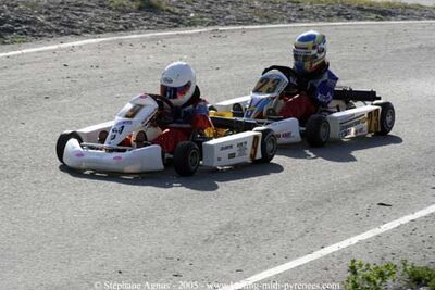 30/10/2005 : 1ère manche du Trophée Julie Tonelli (Brignoles) 2005 — karting