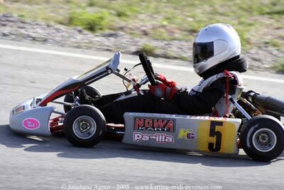 30/10/2005 : 1ère manche du Trophée Julie Tonelli (Brignoles) 2005 — karting