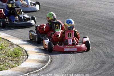 30/10/2005 : 1ère manche du Trophée Julie Tonelli (Brignoles) 2005 — karting