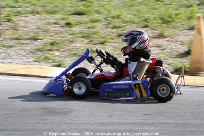 30/10/2005 : 1ère manche du Trophée Julie Tonelli (Brignoles) 2005 — karting