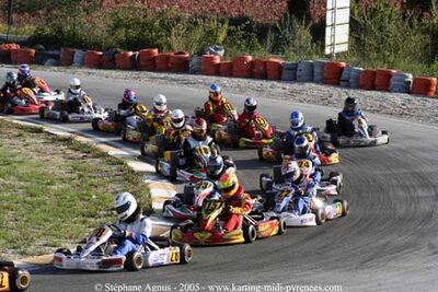 30/10/2005 : 1ère manche du Trophée Julie Tonelli (Brignoles) 2005 — karting