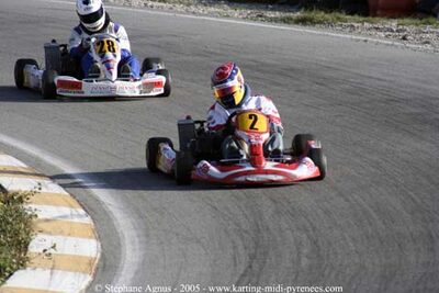 30/10/2005 : 1ère manche du Trophée Julie Tonelli (Brignoles) 2005 — karting
