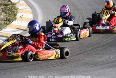 30/10/2005 : 1ère manche du Trophée Julie Tonelli (Brignoles) 2005 — karting