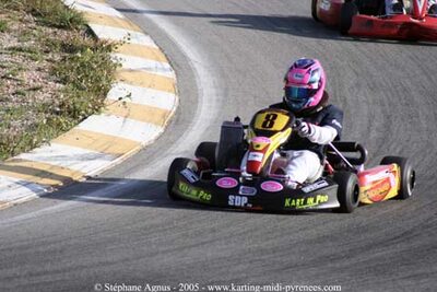 30/10/2005 : 1ère manche du Trophée Julie Tonelli (Brignoles) 2005 — karting