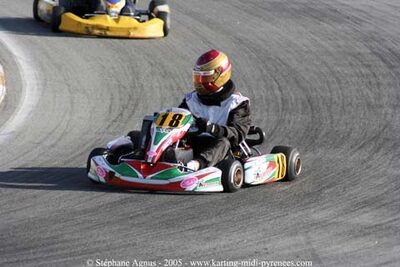 30/10/2005 : 1ère manche du Trophée Julie Tonelli (Brignoles) 2005 — karting
