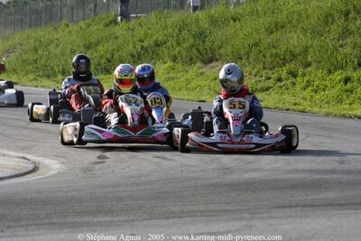 30/10/2005 : 1ère manche du Trophée Julie Tonelli (Brignoles) 2005 — karting