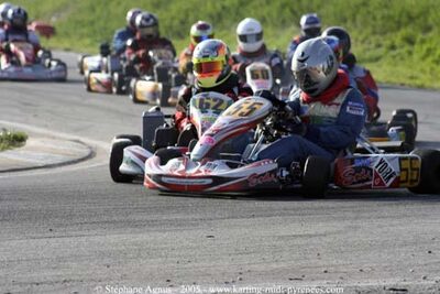 30/10/2005 : 1ère manche du Trophée Julie Tonelli (Brignoles) 2005 — karting