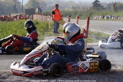 30/10/2005 : 1ère manche du Trophée Julie Tonelli (Brignoles) 2005 — karting