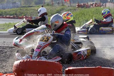 30/10/2005 : 1ère manche du Trophée Julie Tonelli (Brignoles) 2005 — karting