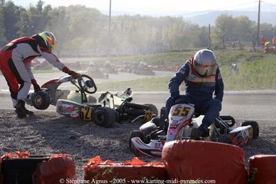 30/10/2005 : 1ère manche du Trophée Julie Tonelli (Brignoles) 2005 — karting